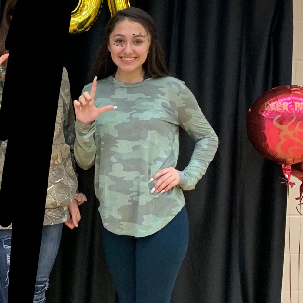 Camo Long Sleeve Shirt